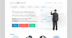 Desktop Screenshot of financetrainer.com